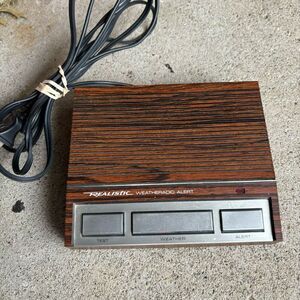 Realistic Weatheradio Alert III Model 12-140 3 Chanel Weather Station *Works*